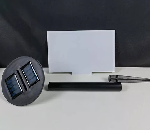 LETRERO SUBLIMABLE CON LUZ SOLAR PARA JARDINES