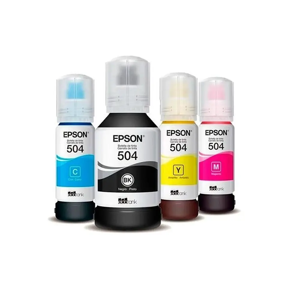 PACK TINTAS ORIGINALES 504 PARA EPSON L4160, L4260, L14150 1