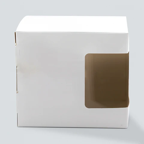 Caja de Cartón para Tazón 11 oz Sublimable con Ventana
