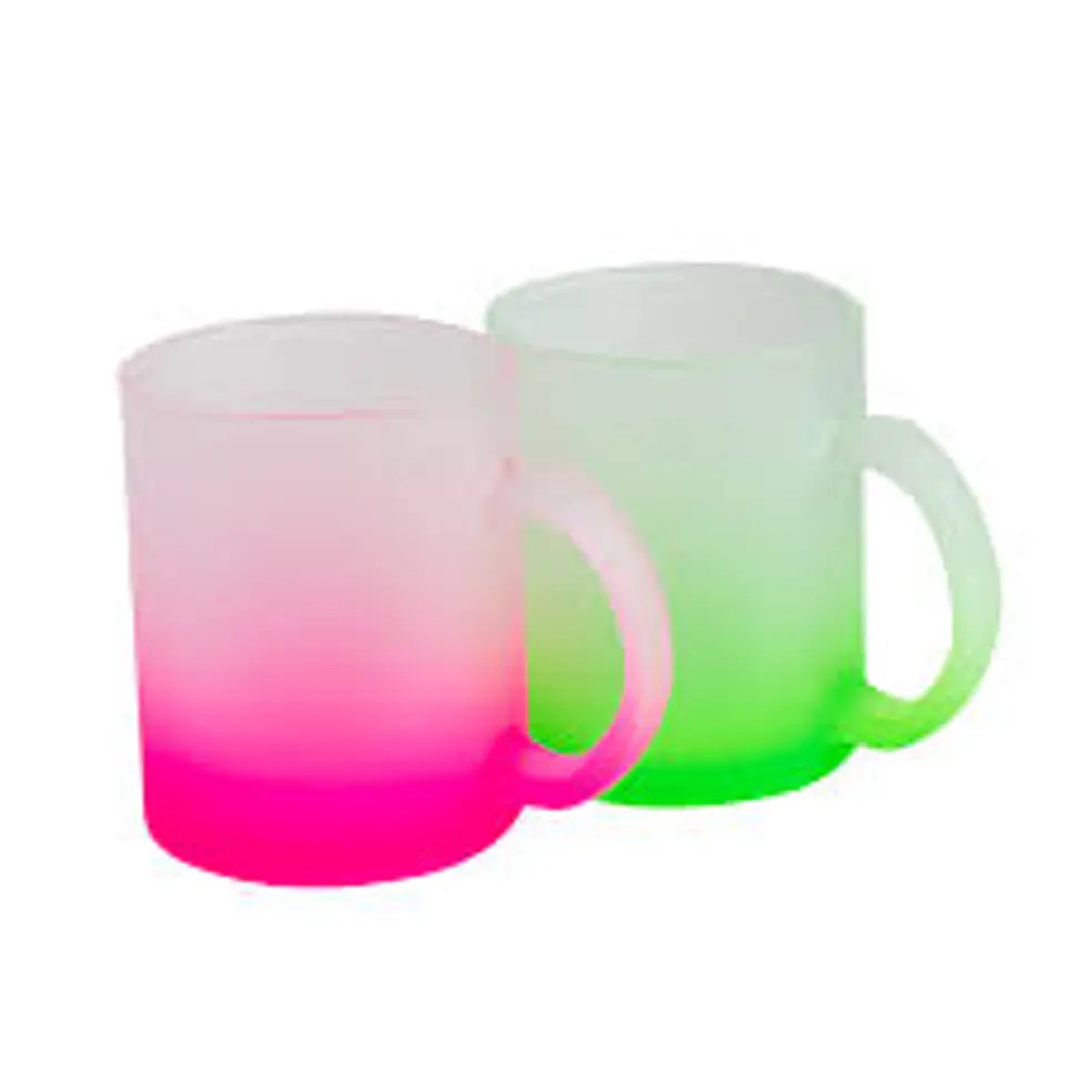 TAZON EMPAVONADO 11OZ FONDO DE COLOR. 1