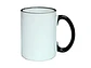 Taza Borde y Asa Color 15oz CON CAJA INDIVIDUAL - Miniatura 1