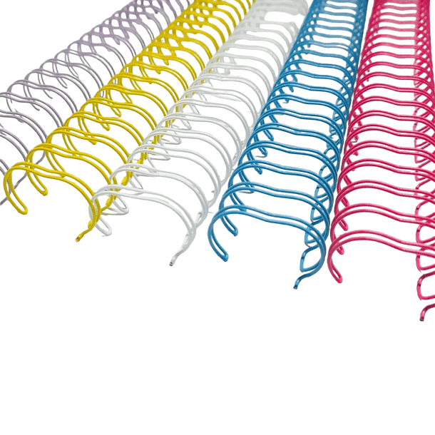 ANILLOS METÁLICOS PASO 2:1 DE 25 MM