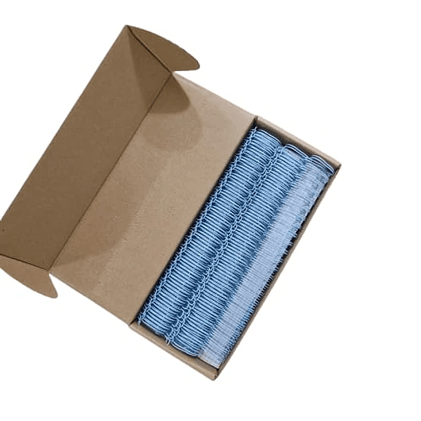 ANILLOS METÁLICOS PASO 2:1 DE 25 MM 7