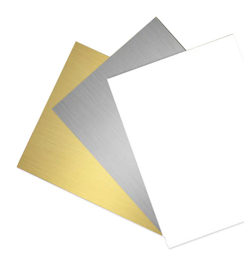 Lámina de Aluminio Sublimable  blanca