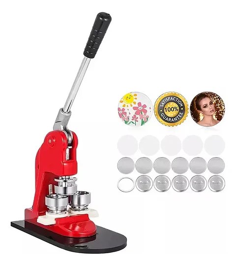 MAQUINA PARA CHAPAS + MATRIZ DE 58MM