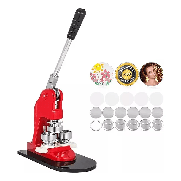 MAQUINA PARA CHAPAS + MATRIZ DE 58MM