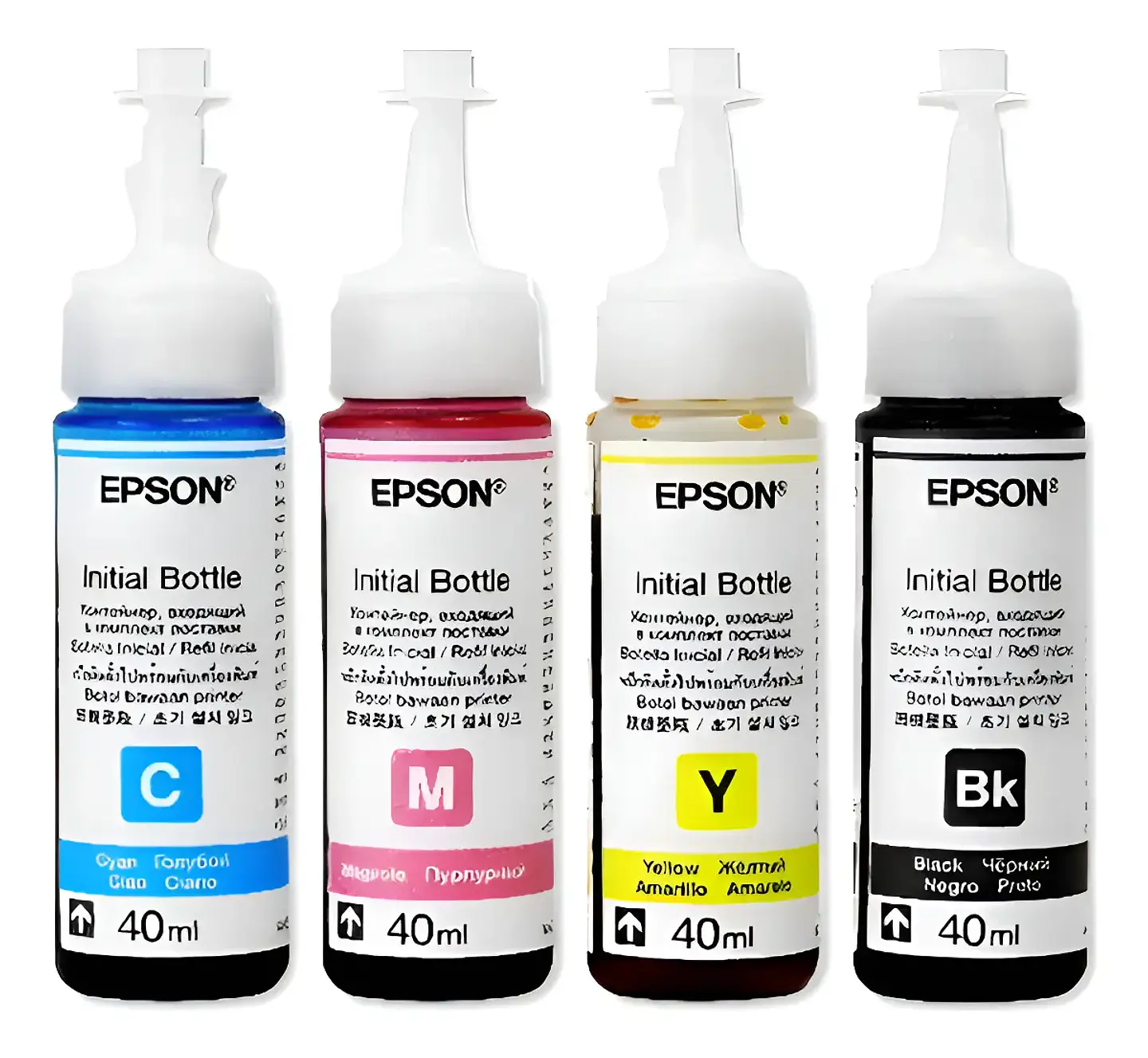 PACK 4 TINTAS INICIAL EPSON 664 ORIGINAL DE 40 ML 1