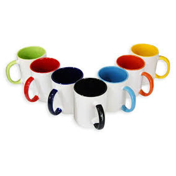 Tazón Sublimación Interior y Mango Color  11 oz