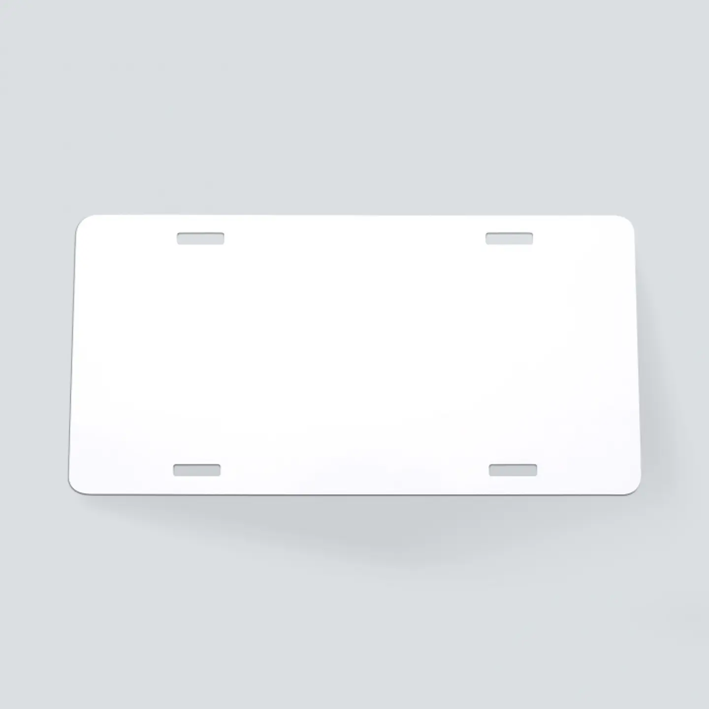 Patente de Aluminio Sublimable de 15x30 cm 1