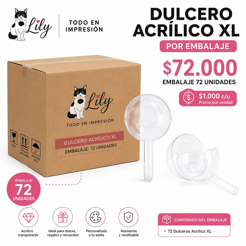 DULCERO ACRILICO XL 4