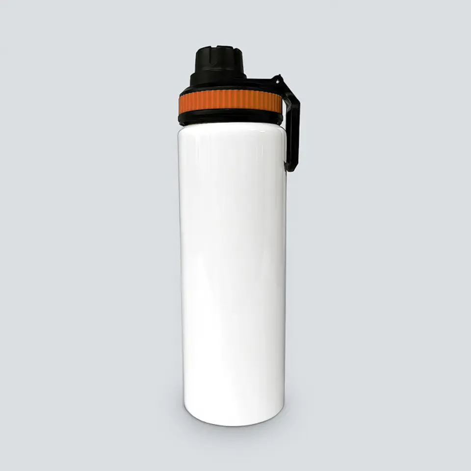 Botella Aluminio Sublimación Tapa Dentada  800 ml 5