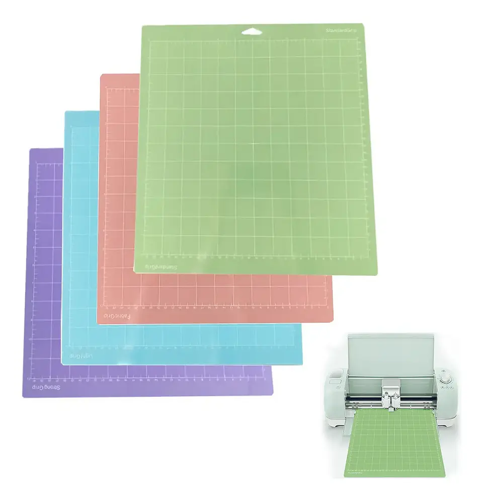 Kit De 4 Tapetes De Corte 30x30 Compatibles Con Cricut/cameo 1