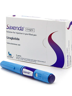 Saxenda Liraglutida 6 mg/ml Solución Inyectable 3 Dispositivos.