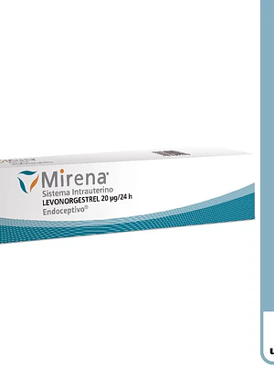 Mirena Anticonceptivos Intrauterinos  Levonorgestrel 20 mcg.