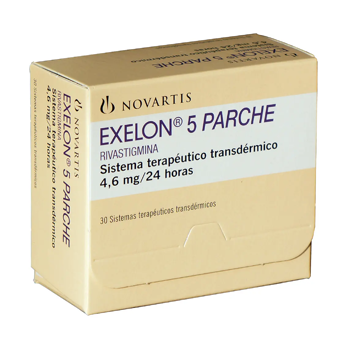Exelon 5 Rivastigmina 4,6 mg 30 Parches transdérmicos. 1