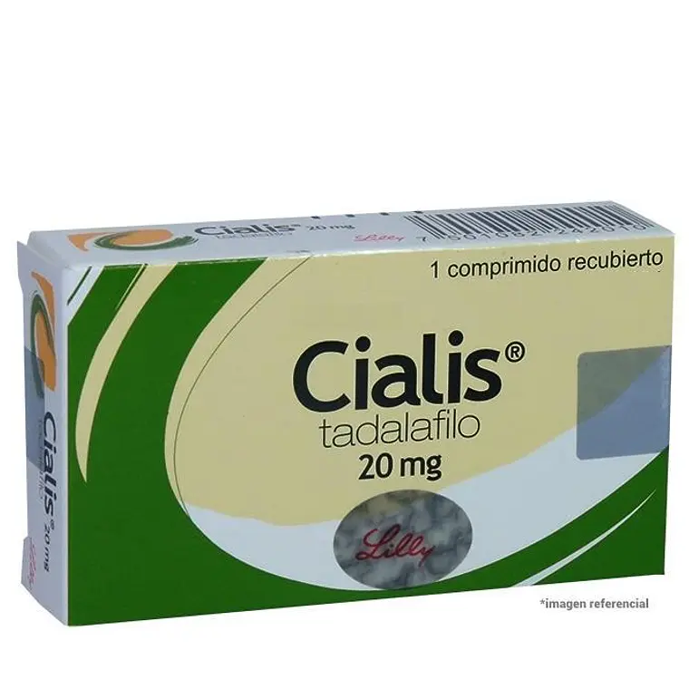Cialis (R) Tadalafilo 20 mg  1 Comprimido recubierto. 1