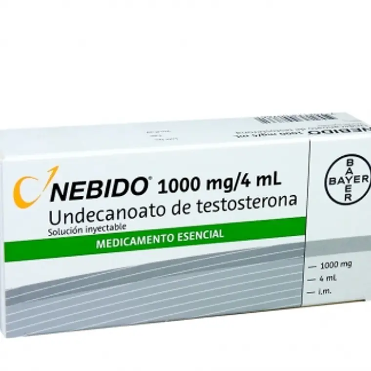 Nebido Testosterona 1000 mg/4 ml Inyectable 1 Vial. 1