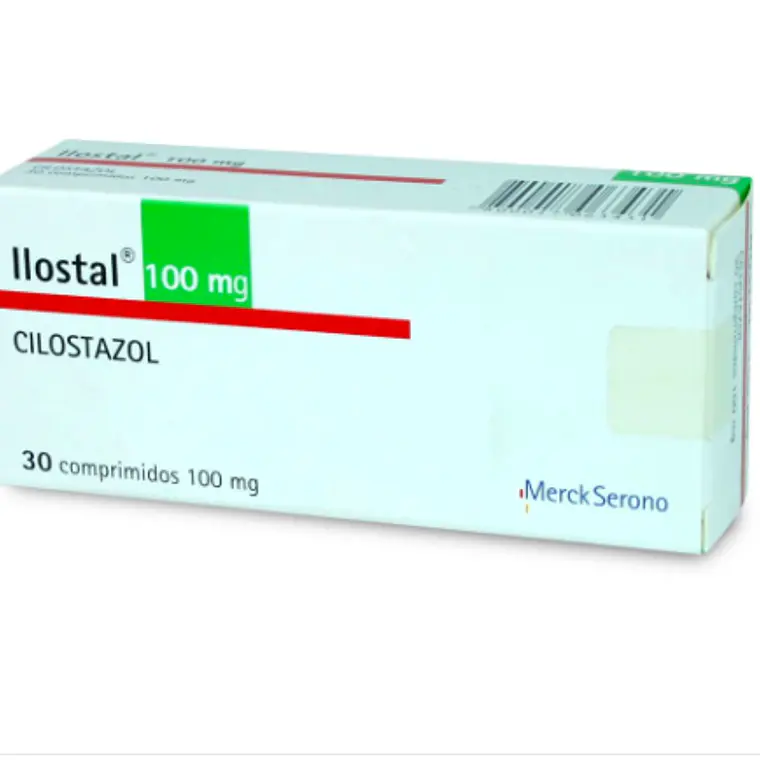 Ilostal Cilostazol 100 mg 30 Comprimidos. 1