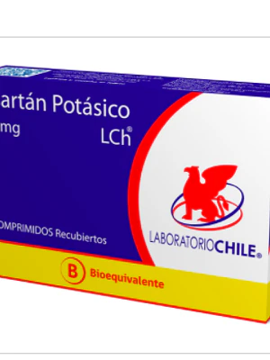 Losartán Potásico ( B) 100 mg 30 Comprimidos.