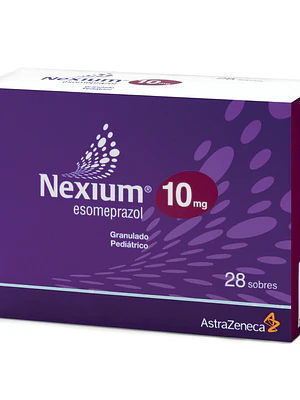 Nexium Esomeprazol 10 mg Granulado pediátrico 28 sobres. 