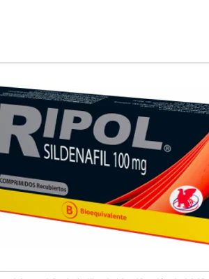 Ripol (B) Sildenafil 100 mg 5 Comprimidos recubiertos.