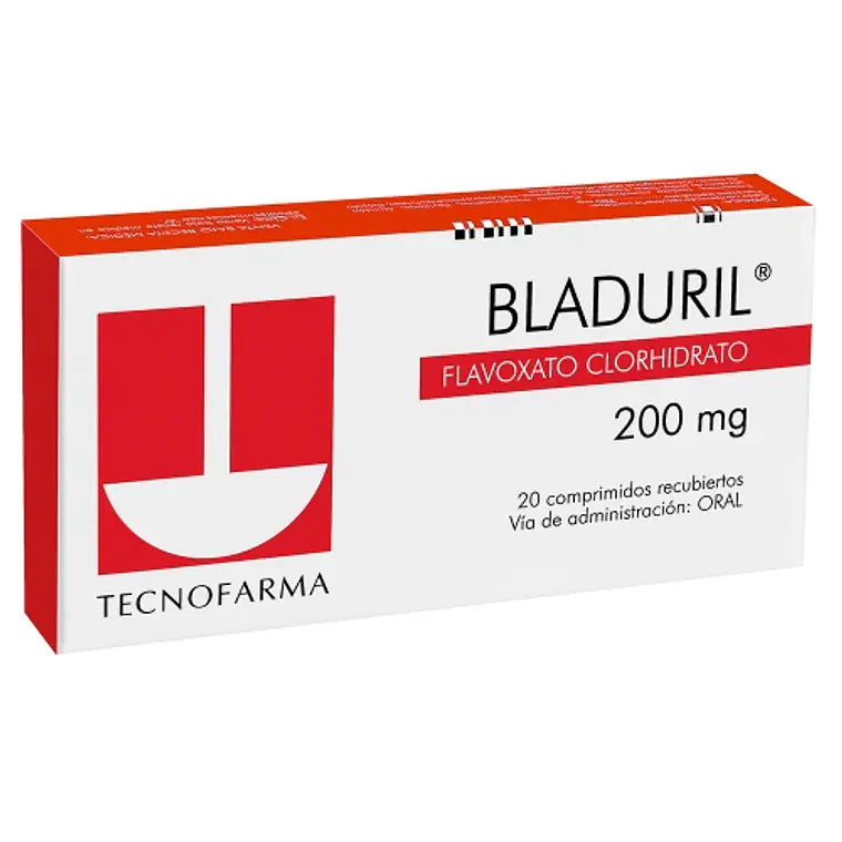 Bladuril Flavoxato 200 mg 20 Comprimidos recubiertos. 1