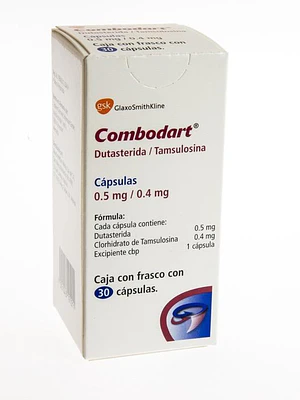 Combodart  Dutasterida 0,5 mg Tamsulosina 0,4 mg 30 Cápsulas.