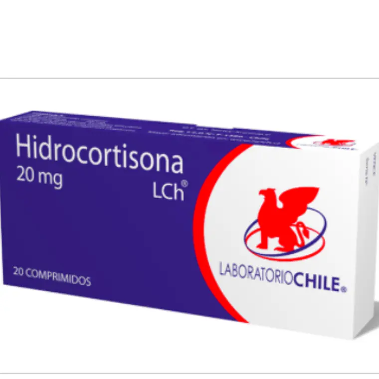 Hidrocortisona 20 mg 20 Comprimidos. 1