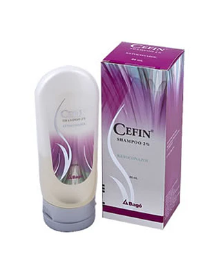 Cefin Ketoconazol 2% Shampoo 240 ml.