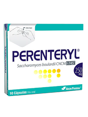 Perenteryl 250 mg 10 Cápsulas.