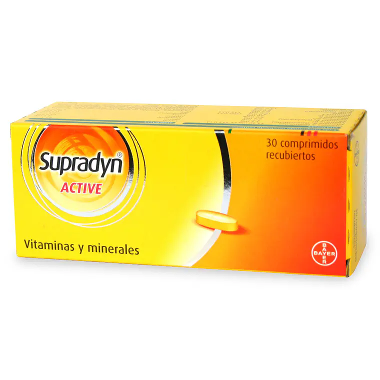 Supradyn Active 30 Comprimidos recubiertos. 1