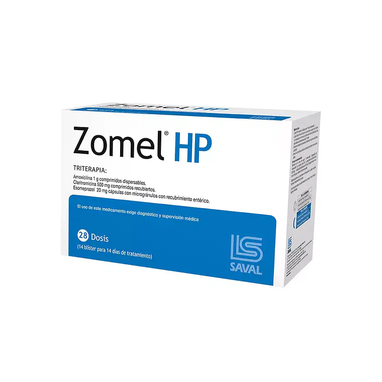 Zomel HP Triterapia 28 dosis. 1