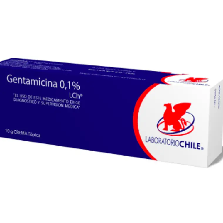 Gentamicina 0,1 % Crema tópica 10 g. 1