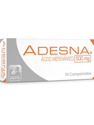 Adesna Ácido Mefenámico 500 mg 10 Comprimidos.
