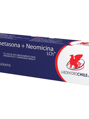 Betametasona + Neomicina Ungüento tópico 10 g.