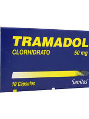 Tramadol 50 mg 10 Cápsulas.