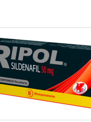 Ripol (B) Sildenafil 50 mg 1 Comprimidos.
