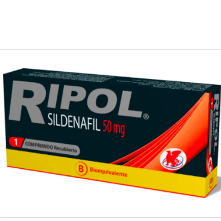 Ripol (B) Sildenafil 50 mg 1 Comprimidos. 1