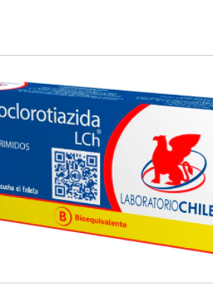 Hidroclorotiazida (B) 50 mg 20 Comprimidos.