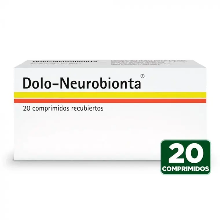 Dolo Neurobionta Diclofenaco 20 Comprimidos recubiertos. 1
