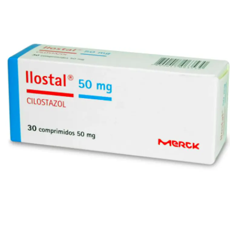 Ilostal Cilostazol 50 mg 30 Comprimidos. 1