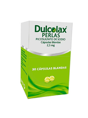Dulcolax Perlas Picosulfato de Sodio 2,5 mg 30 Cápsulas blandas.