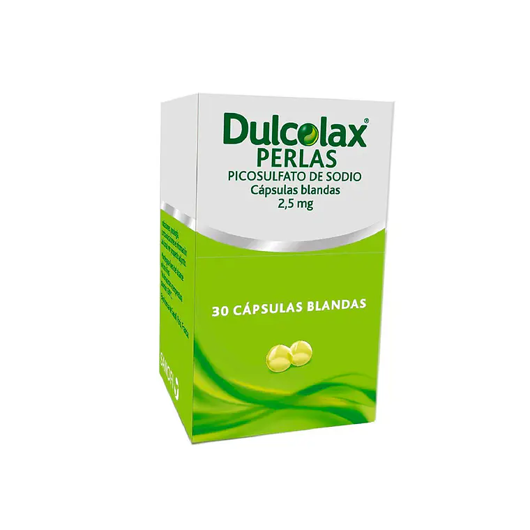Dulcolax Perlas Picosulfato de Sodio 2,5 mg 30 Cápsulas blandas. 1