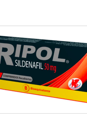 Ripol (B) Sildenafil 50 mg 5 Comprimidos.