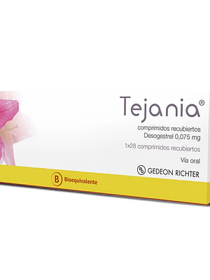 Tejania (B) Desogestrel 0,075 mg 28 Comprimidos recubiertos.