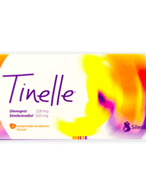 Tinelle (B) Dienogest Etilestradiol 28 Comprimidos recubiertos.