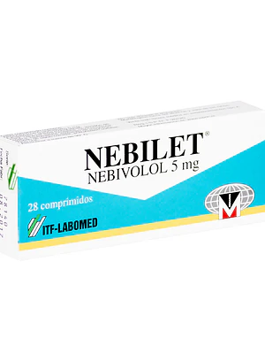 Nebilet Nebivolol 5 mg 28 Comprimidos.