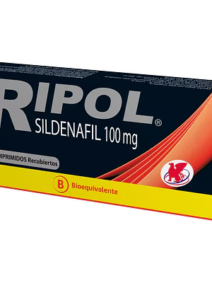 Ripol (B) Sildenafil 100 mg 10 Comprimidos Recubiertos