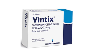 Vintix 250 mg Polvo para solución oral 10 Sobres.