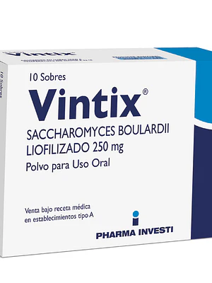 Vintix 250 mg Polvo para solución oral 10 Sobres.